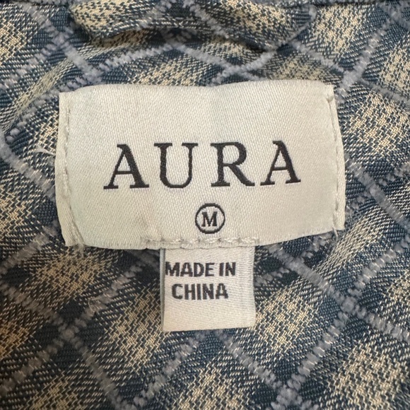 AURA Flannel Dress - Oversized - Red Dress Boutique - Sz M - Picture 3 of 4